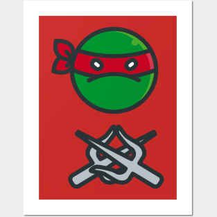 Raphael is my favorite ninja turtle Posters and Art